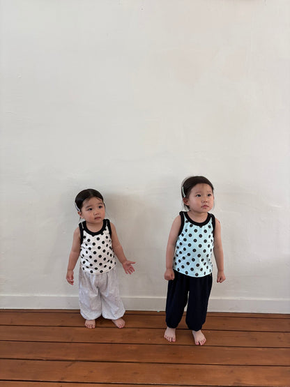 [PRE-ORDER] Bong Bong Dot Sleeveless T-Shirts