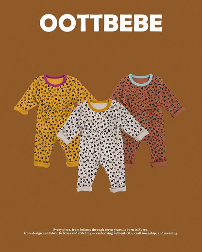 [PRE-ORDER] Heart Leopard Home Wear Set
