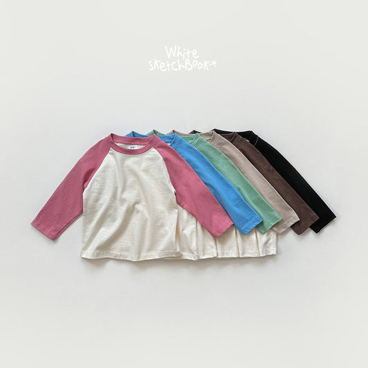 [PRE-ORDER] Sun Raglan Color Block T-Shirts
