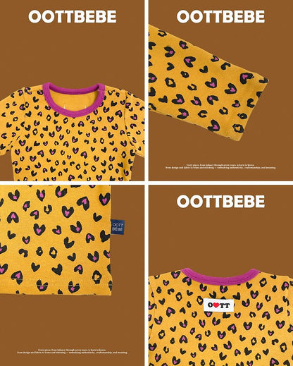 [PRE-ORDER] Heart Leopard Home Wear Set