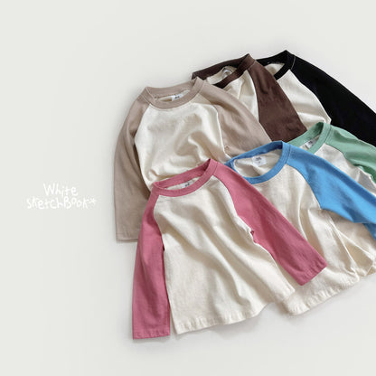[PRE-ORDER] Sun Raglan Color Block T-Shirts