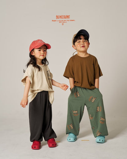 Cat T-Shirts [Olive/XS(1-2yr)]
