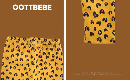 [PRE-ORDER] Heart Leopard Home Wear Set