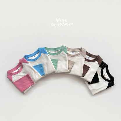 [PRE-ORDER] Sun Raglan Color Block T-Shirts