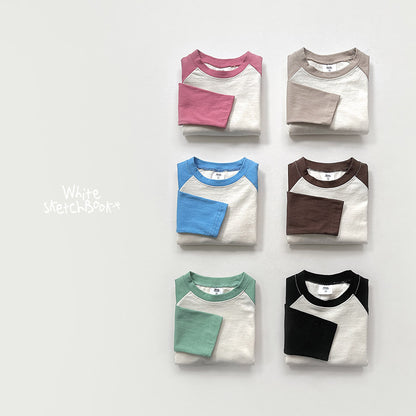[PRE-ORDER] Sun Raglan Color Block T-Shirts