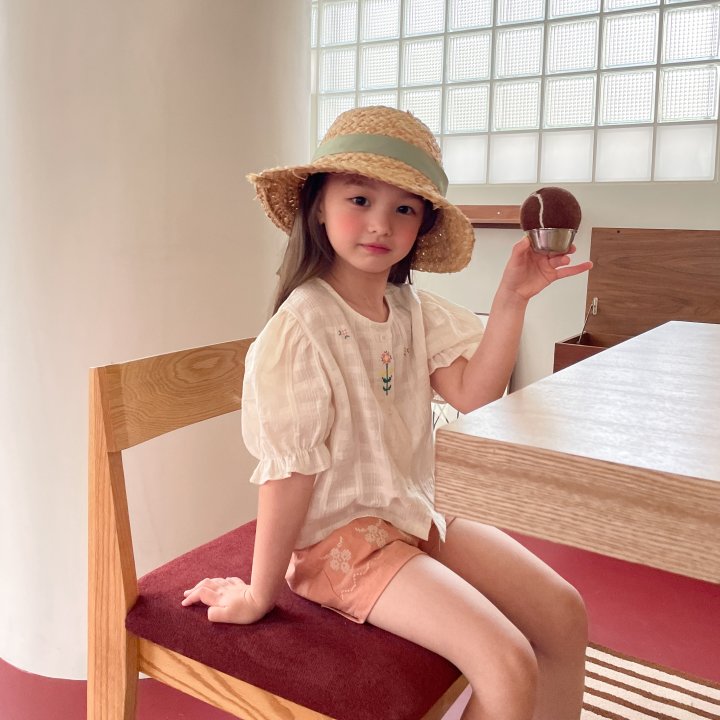 Linda Blouse [Cream/7/M(3-4yr)]