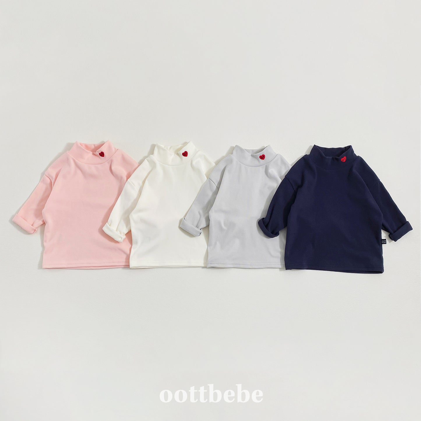 [PRE-ORDER] OT Heart Turtleneck T-Shirts