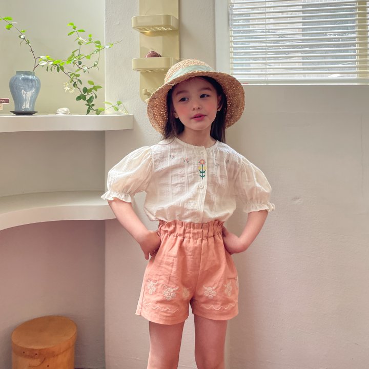 Linda Blouse [Cream/7/M(3-4yr)]