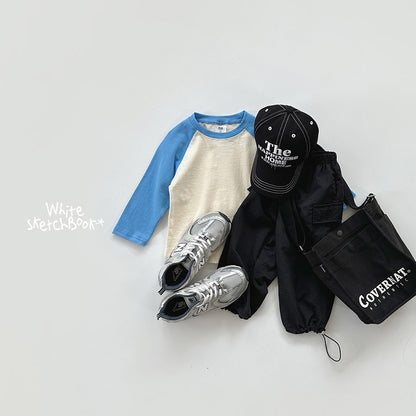[PRE-ORDER] Sun Raglan Color Block T-Shirts