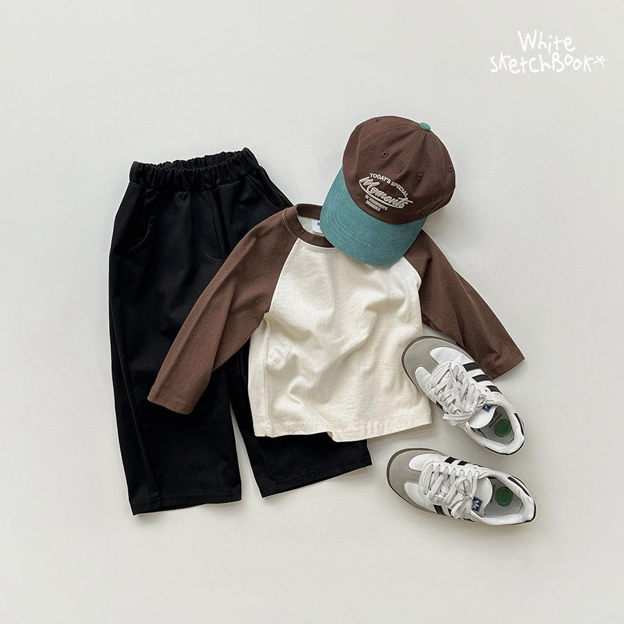 [PRE-ORDER] Sun Raglan Color Block T-Shirts