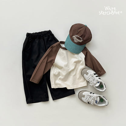 [PRE-ORDER] Sun Raglan Color Block T-Shirts