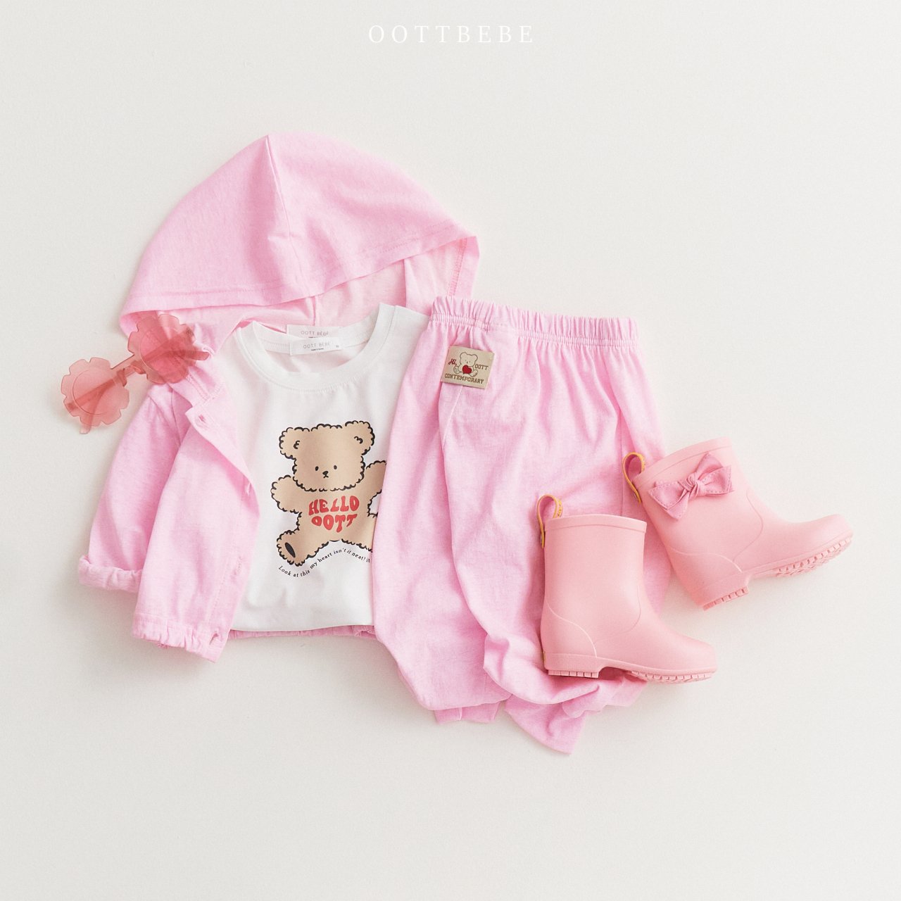 Pastel Pants [Grey/M(3-4yr)]