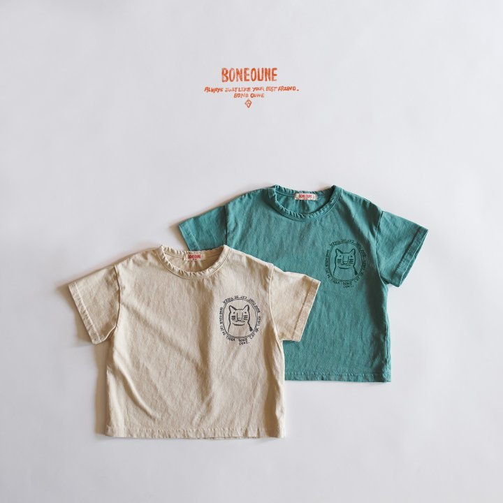 Cat T-Shirts [Olive/XS(1-2yr)]