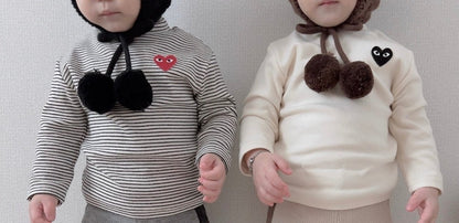 [PRE-ORDER] Heart Turtleneck T-Shirts