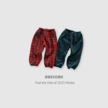 [PRE-ORDER] Tartan Check Pants