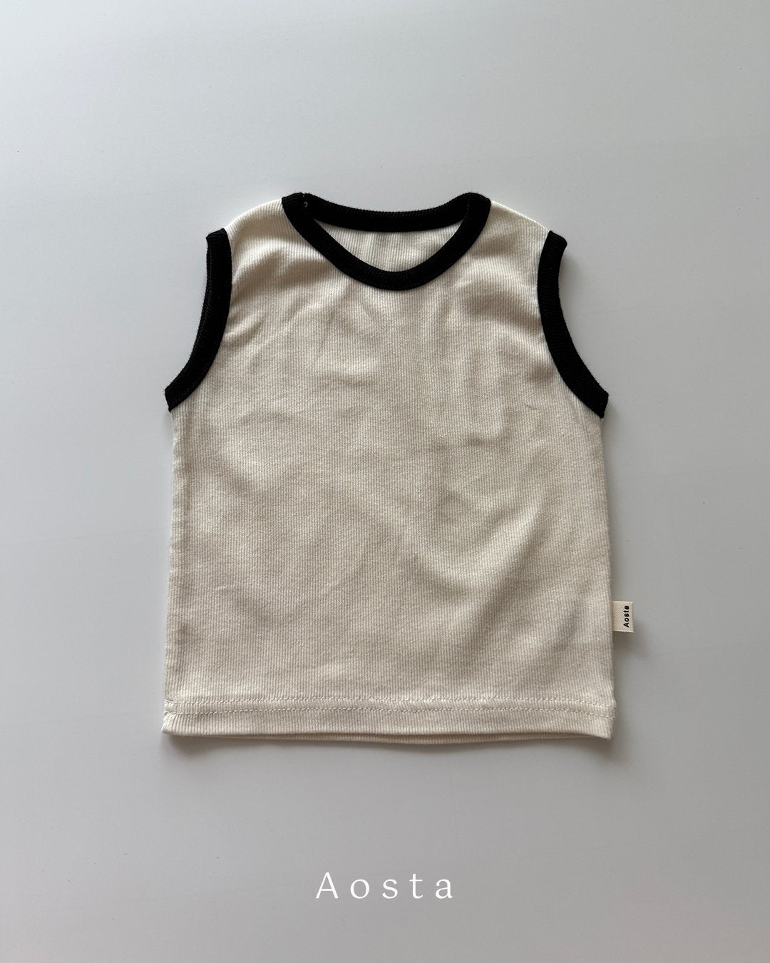 [PRE-ORDER] Ribbed Sleeveless T-Shirts