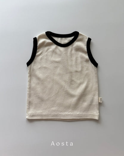 [PRE-ORDER] Ribbed Sleeveless T-Shirts