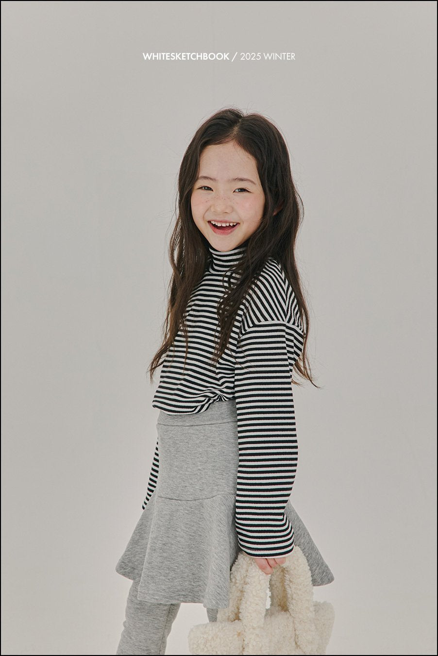 [PRE-ORDER] Ribbed Stripe Turtleneck T-Shirts