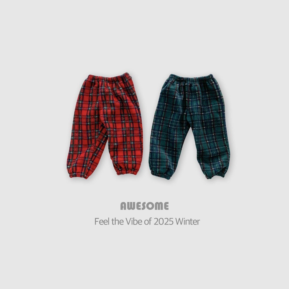 [PRE-ORDER] Tartan Check Pants