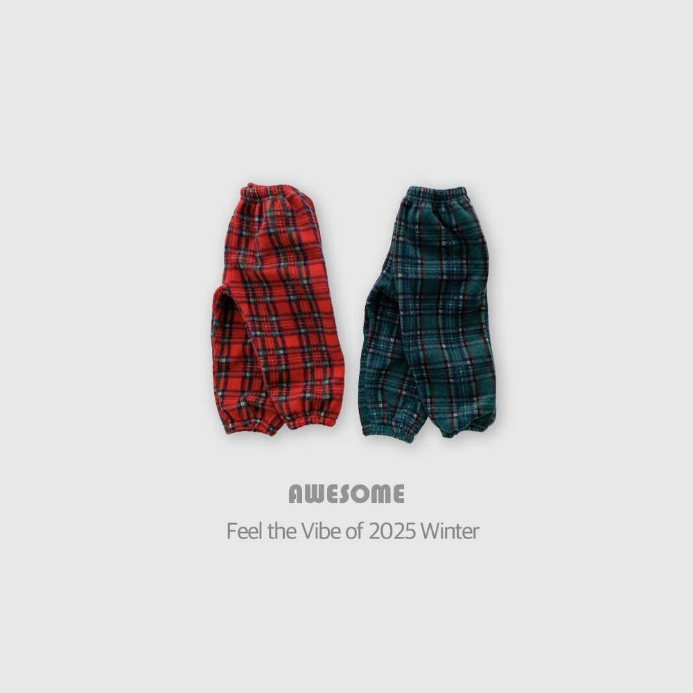 [PRE-ORDER] Tartan Check Pants