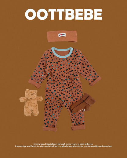 [PRE-ORDER] Heart Leopard Home Wear Set