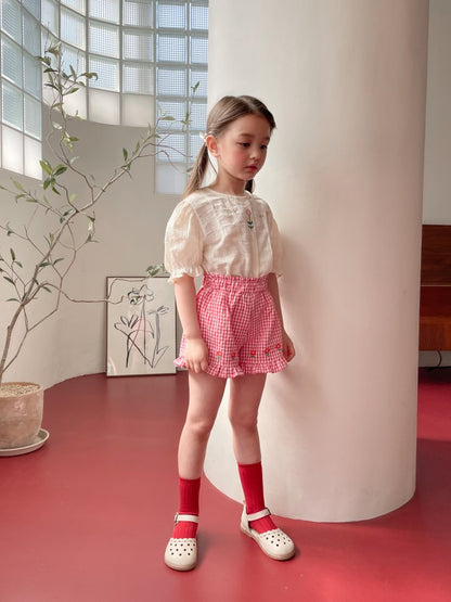 Linda Blouse [Cream/7/M(3-4yr)]