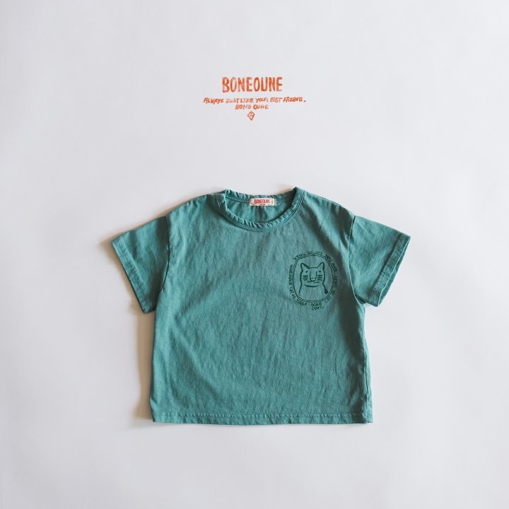 Cat T-Shirts [Olive/XS(1-2yr)]