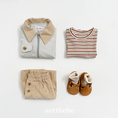 [PRE-ORDER] Caramel Stripe T-Shirts