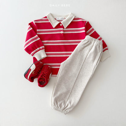 [PRE-ORDER] Collar Stripe T-Shirts