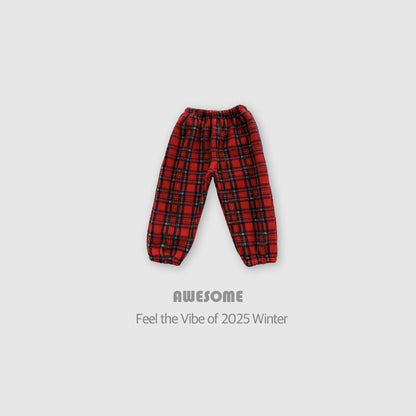 [PRE-ORDER] Tartan Check Pants