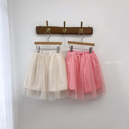 Reversible Sha Skirts [Cream/L(4-5yr)]