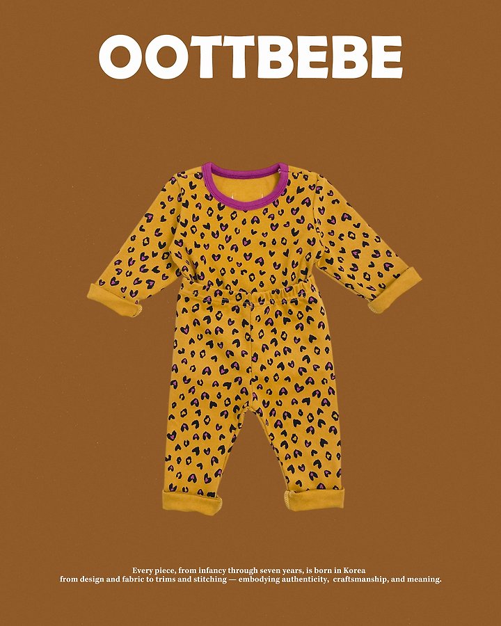 [PRE-ORDER] Heart Leopard Home Wear Set