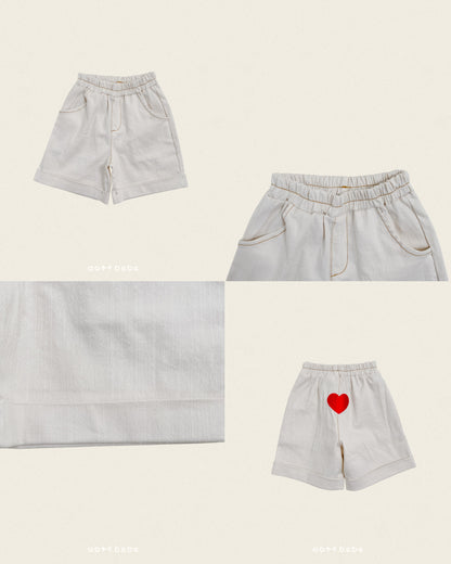 [PRE-ORDER] Heart Denim Pants