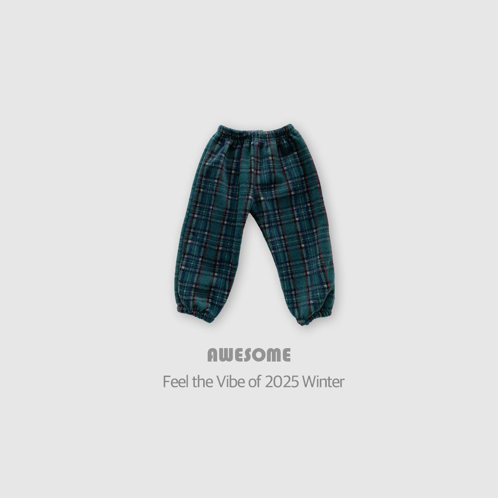 [PRE-ORDER] Tartan Check Pants