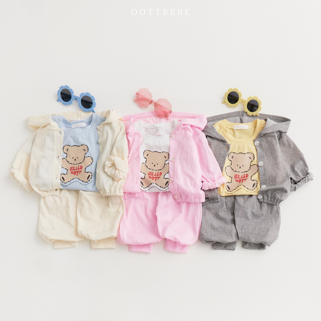 Pastel Pants [Grey/M(3-4yr)]