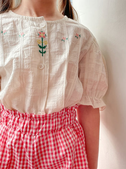 Linda Blouse [Cream/7/M(3-4yr)]
