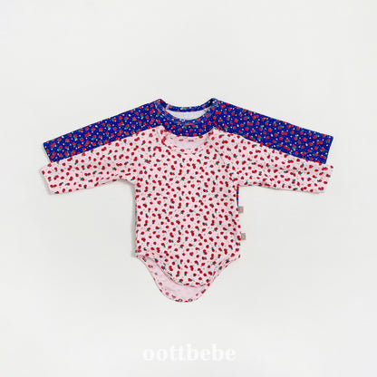 [PRE-ORDER] Strawberry Body Suit + Leggings Set