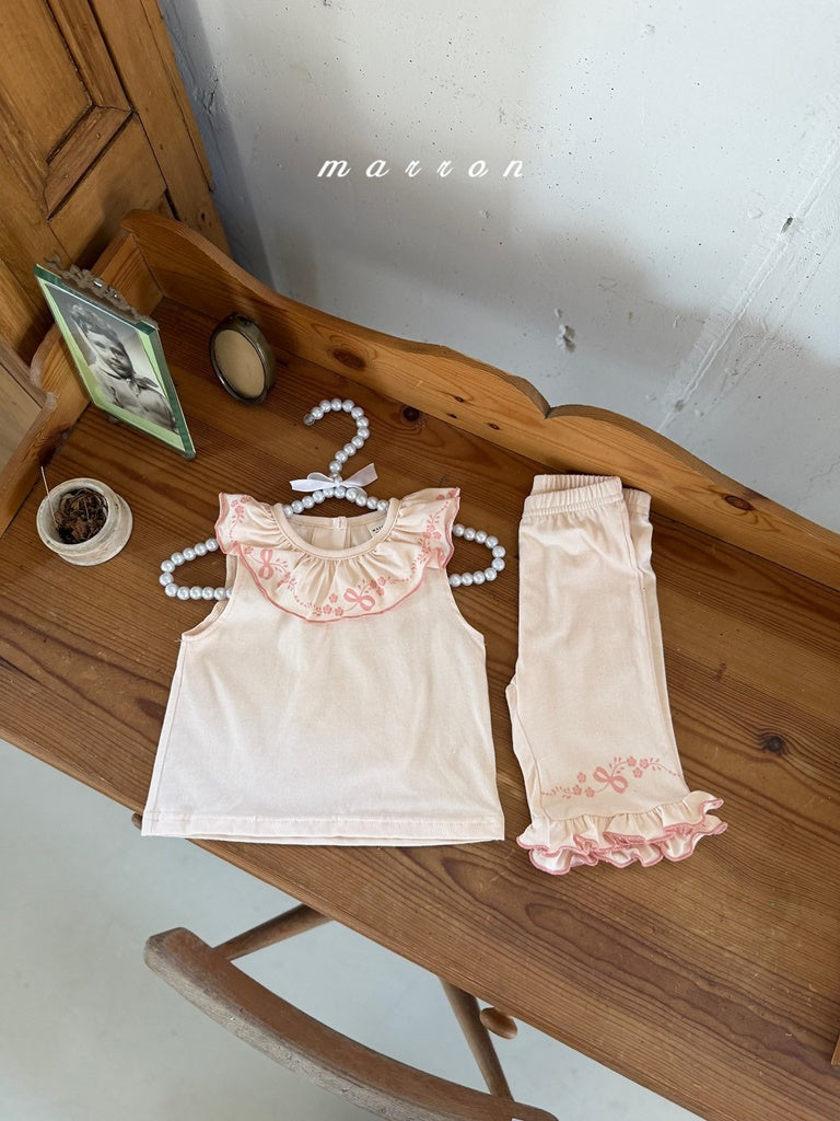 [PRE-ORDER] Ribbon Top Bottom Set