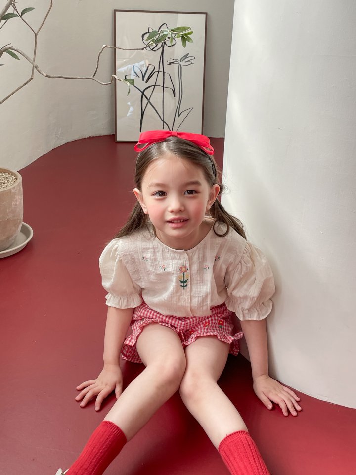 Linda Blouse [Cream/7/M(3-4yr)]