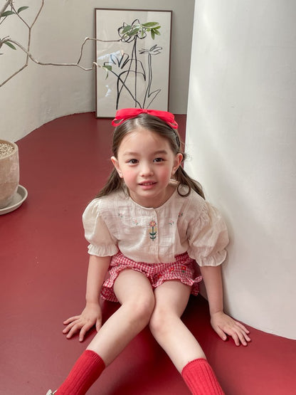 Linda Blouse [Cream/7/M(3-4yr)]