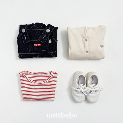 [PRE-ORDER] Denim Suspender Dress