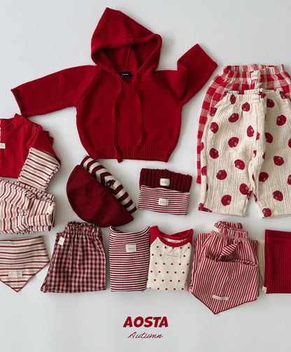 Every Day Leggings [Red/L(2-3yr)]
