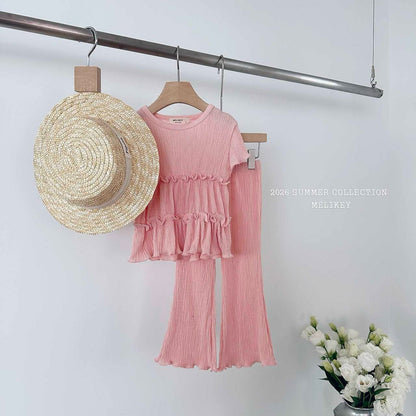 [PRE-ORDER] Can Can Pleats Top Bottom Set