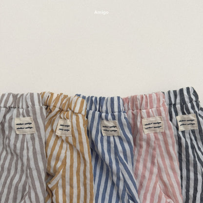 [PRE-ORDER] Flowy Stripe Pants