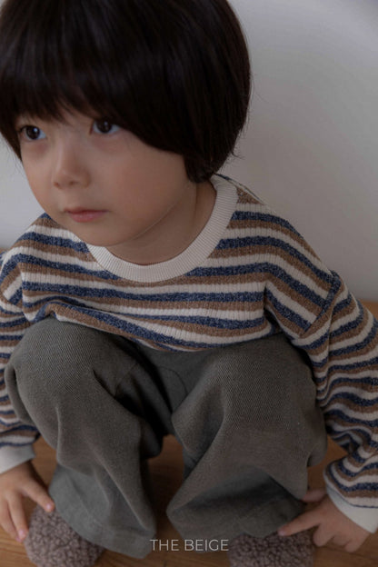 [PRE-ORDER] Knit Stripe Sweatshirts