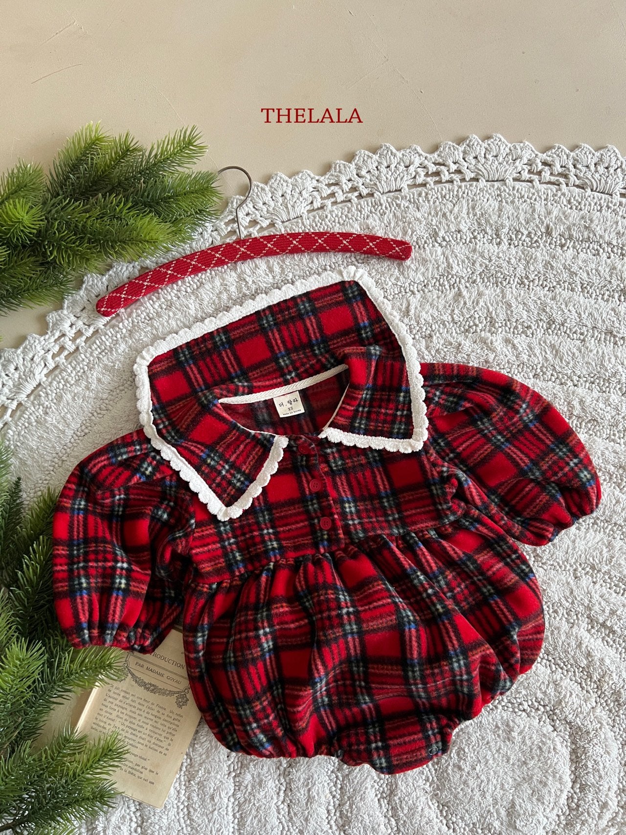 [PRE-ORDER] Sweet Check Body Suit