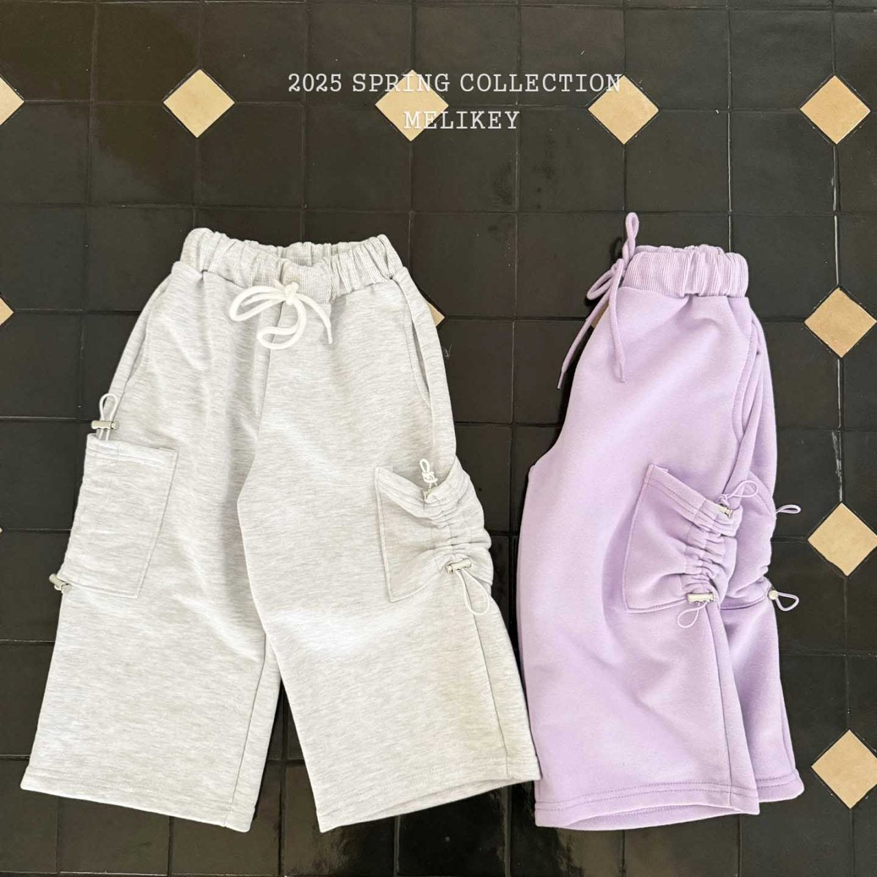 Cargo Ribbon Pants [Lavender/JM(8-9yr)]