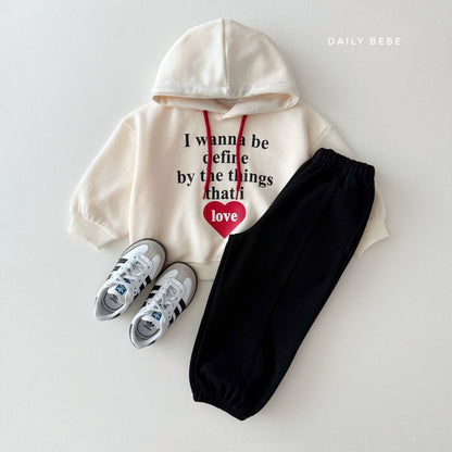 [PRE-ORDER] Love Color Block Hoodie Sweatshirts