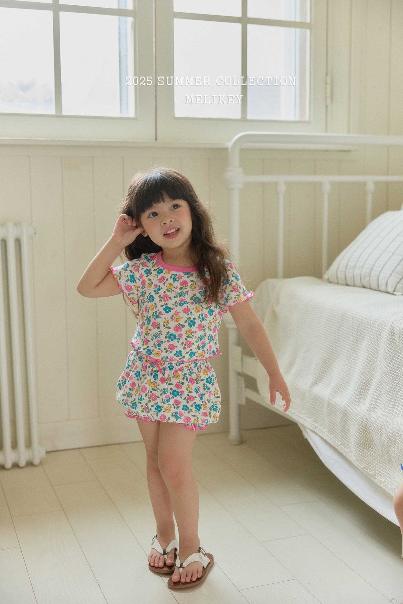 Country Pumpkin Shorts [Blue/S(2-3yr)]