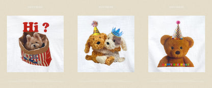 [PRE-ORDER] Puppy Series T-Shirts (Mom&Dad Couple)